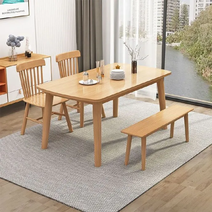 Affordable Minimalist Wooden Dining Chairs Designed for Small Homes