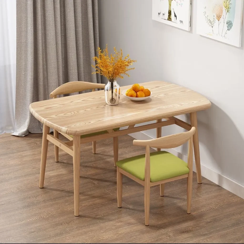 Affordable Minimalist Wooden Dining Chairs Designed for Small Homes