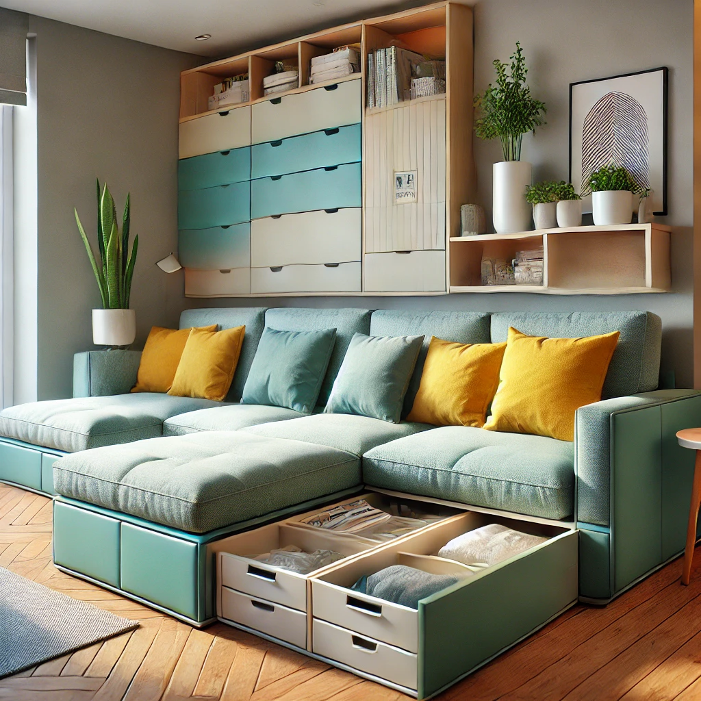 modern sectional sofas with storage