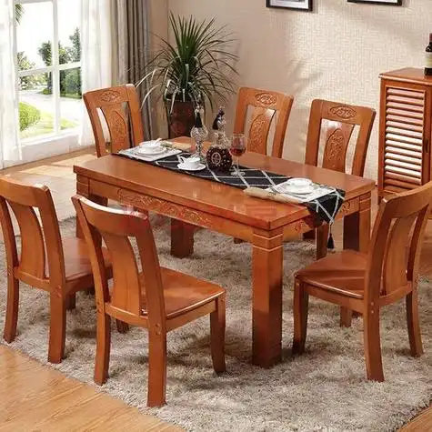 Space-Saving Farmhouse Dining Tables for Small Family Gatherings